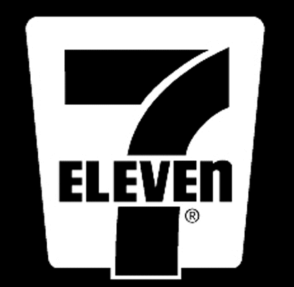 7 ELEVEN 2 Graphic Logo Decal