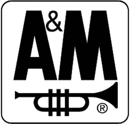 A&M RECORDS Graphic Logo Decal