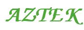 Rendering -AZTEK - using Zapf Chancery
