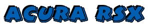 Rendering -Acura RSX - using Comic Strip