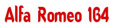 Rendering -Alfa Romeo 164 - using Callimarker