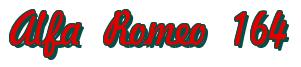 Rendering -Alfa Romeo 164 - using Jot-down 