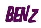 Rendering -BENZ - using Big Nib