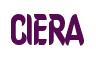 Rendering -CIERA - using Callimarker