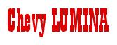 Rendering -Chevy LUMINA - using Bill Board