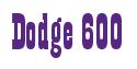 Rendering -Dodge 600 - using Bill Board