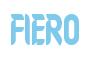 Rendering -FIERO - using Callimarker