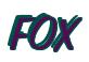 Rendering -FOX - using Freehand 575
