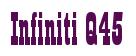 Rendering -Infiniti Q45 - using Bill Board