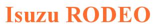 Rendering -Isuzu RODEO - using Times New Roman Bold