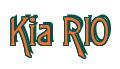 Rendering -Kia RIO - using Agatha