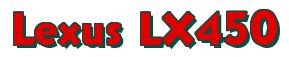 Rendering -Lexus LX450 - using Bully