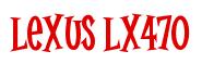 Rendering -Lexus LX470 - using Cooper Latin