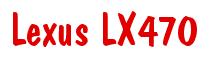 Rendering -Lexus LX470 - using Dom Casual