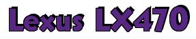 Rendering -Lexus LX470 - using Bully