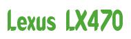 Rendering -Lexus LX470 - using Callimarker