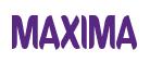 Rendering -MAXIMA - using Callimarker