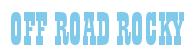 Rendering -OFF ROAD ROCKY - using Bill Board