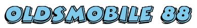 Rendering -Oldsmobile 88 - using Comic Strip