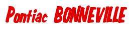 Rendering -Pontiac BONNEVILLE - using Big Nib