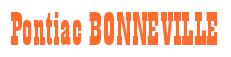 Rendering -Pontiac BONNEVILLE - using Bill Board