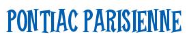 Rendering -Pontiac PARISIENNE - using Cooper Latin