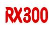 Rendering -RX300 - using Callimarker