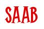 Rendering -SAAB - using Cooper Latin