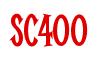 Rendering -SC400 - using Cooper Latin