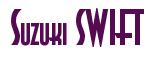 Rendering -Suzuki SWIFT - using Asia