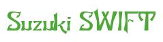 Rendering -Suzuki SWIFT - using Manchuria