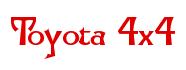 Rendering -Toyota 4x4 - using Manchuria