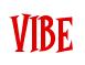 Rendering -VIBE - using Cooper Latin