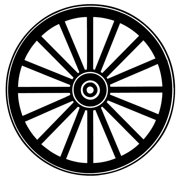 wagon wheel coloring pages - photo #10