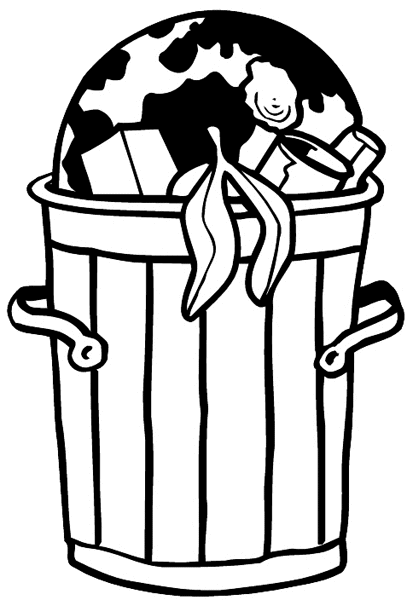 garbage collector coloring pages - photo #35