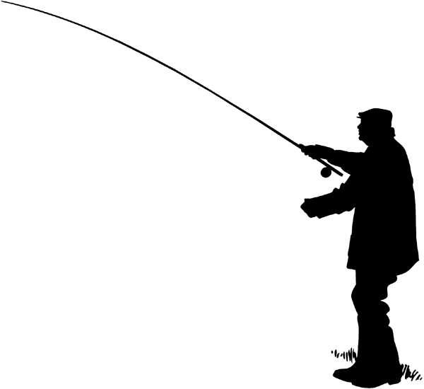 fly fisherman clipart free - photo #38