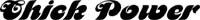 chic power viyl lettering graphic
