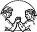 arm wrestler decals