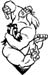 headlock wrestling decal