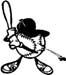 base ball decal