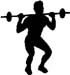 weight lifting decal