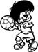 cartoon graphic decal
