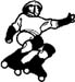 roller blader decal