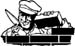 bricklayer graphic sticker