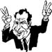 richard nixon decal