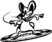cd mouse decal