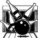 bowling sticker