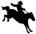 bucking horse graphic