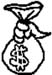 money bag decal
