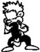 yelling boy graphic